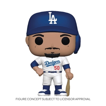Misc. Pop Mlb Dodgers Mookie Betts Vinyl Figure Book
