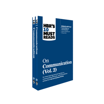 Paperback Hbr's 10 Must Reads on Communication 2-Volume Collection Book
