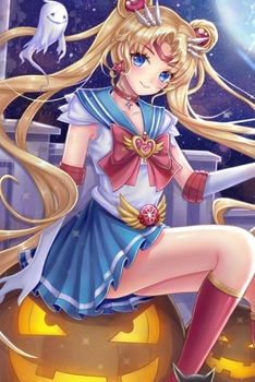 Journal: Sailor Moon Soft Glossy Cover Journal Lined Pages Book 6 x 9 Inches 110 Pages
