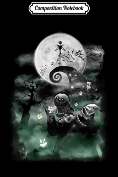 Composition Notebook: Disney Nightmare Before Christmas Overlook Long Sleeve T Journal/Notebook Blank Lined Ruled 6x9 100 Pages