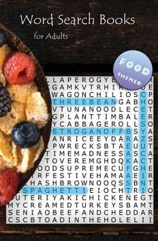 Paperback Word Search Books For Adults: Food Book