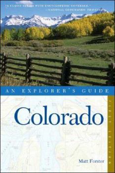Paperback Explorer's Guide Colorado Book