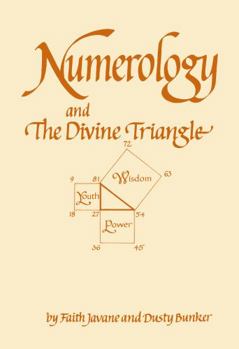 Hardcover Numerology and the Divine Triangle Book
