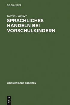 Hardcover Sprachliches Handeln bei Vorschulkindern [German] Book