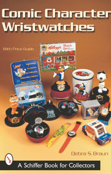 Paperback Comic Character Wristwatches Book