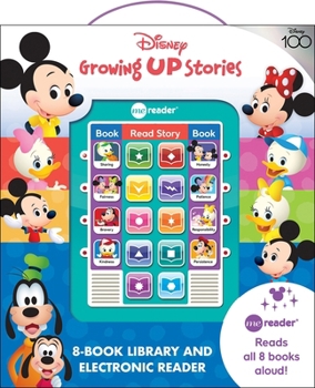 Misc. Disney Growing Up Stories: Me Reader 8-Book Library and Electronic Reader Sound Book Set [With Battery] Book