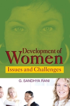 Hardcover Development of Women: Issues and Challenges Book