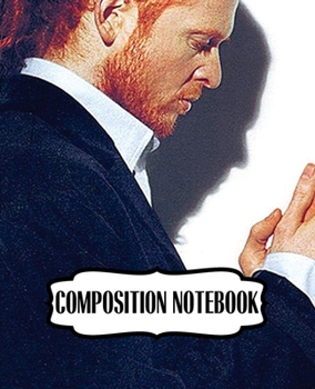 Paperback Composition Notebook: Simply Red British Soul And Pop Band Mick Hucknall Singer Songwriter Best New Artist in 1987, A Large Notebooks For Dr Book