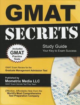 Paperback GMAT Secrets Study Guide: Your Key to Exam Success Book