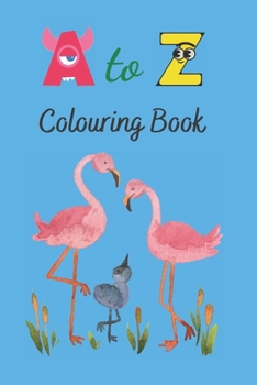 Paperback A to Z Coloring Book