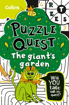 Paperback Giant's Garden: Solve More Than 100 Puzzles in This Adventure Story for Kids Aged 7+ Book