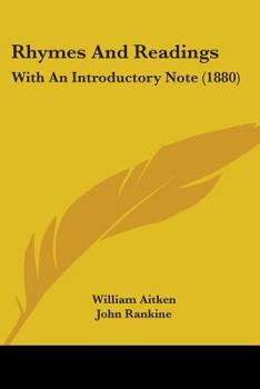 Paperback Rhymes And Readings: With An Introductory Note (1880) Book