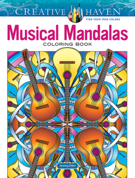 Paperback Creative Haven Musical Mandalas Coloring Book