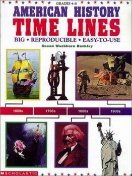Paperback American History Time Lines (Grades 4-8) Book