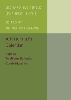Paperback A Naturalist's Calendar 2nd edition Book