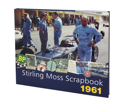 Hardcover Stirling Moss Scrapbook 1961 Book