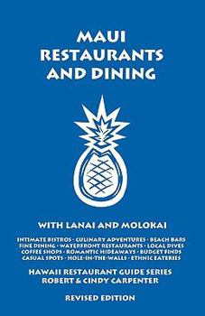 Paperback Maui Restaurants and Dining with Lanai and Molokai Book