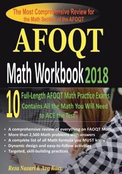 Paperback AFOQT Math Workbook 2018: The Most Comprehensive Review for the Math Section of the AFOQT Book