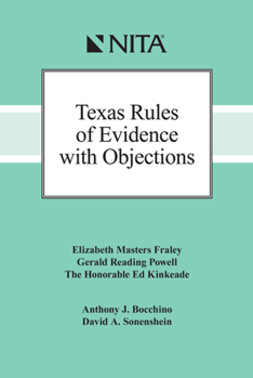 Spiral-bound Texas Rules of Evidence with Objections Book