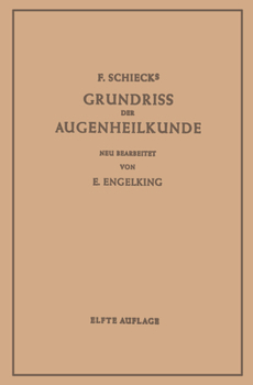 Paperback Grundriss der Augenheilkunde: Für Studierende [German] Book