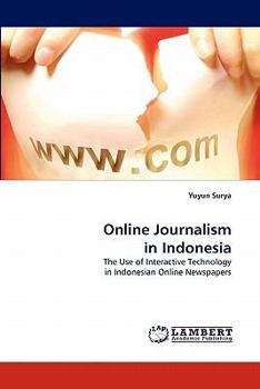 Paperback Online Journalism in Indonesia Book