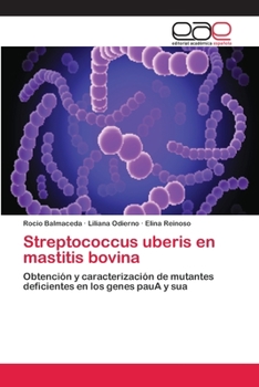 Paperback Streptococcus uberis en mastitis bovina [Spanish] Book