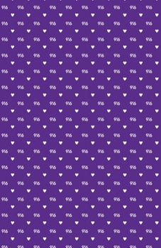 Paperback 916 Love: 5.5x8.5 Purple Notebook Book