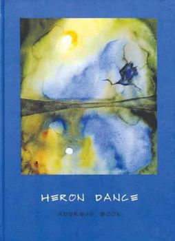 Hardcover Heron Dance Address Book