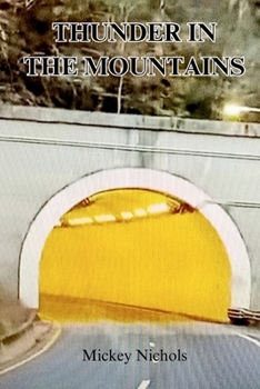 Paperback Thunder in the Mountains [Large Print] Book