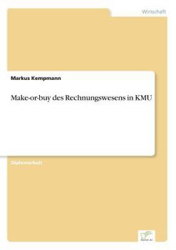 Paperback Make-or-buy des Rechnungswesens in KMU [German] Book