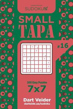 Sudoku Small Tapa - 200 Easy Puzzles 7x7