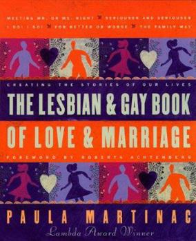Paperback Lesbian and Gay Book of Love and Marriage Book