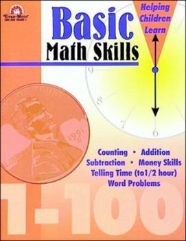Paperback Basic Math Skills Grade 1 Book