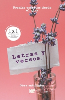 Paperback Letras y versos [Spanish] Book