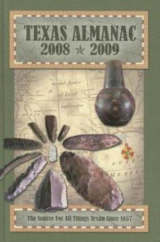 Hardcover Texas Almanac, 2008-2009, 64th Ed Book
