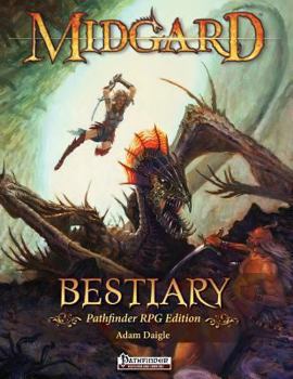 Paperback Midgard Bestiary for Pathfinder RPG Book