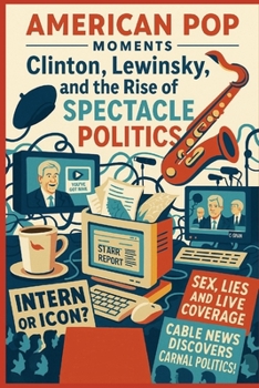 Paperback American Pop-Moments: Clinton, Lewinsky, and the Rise of Spectacle Politics Book