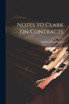 Paperback Notes to Clark on Contracts Book