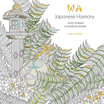 Paperback Japanese Harmony Coloring Book: Anti-Stress Coloring Book