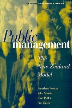 Paperback Public Management: The New Zealand Model Book