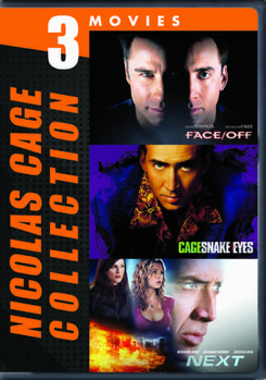 DVD Nicholas Cage 3-Movie Collection Book