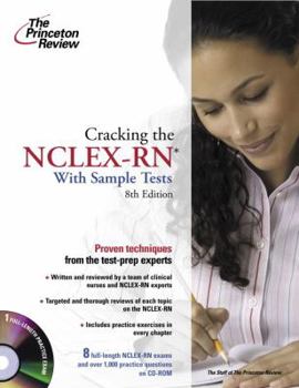 Paperback Cracking the NCLEX-RN [With Sample Tests on CD-ROM] Book