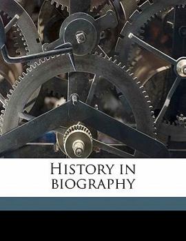 Paperback History in Biography Volume 1 Book