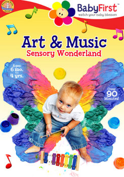 DVD Art & Music: Sensory Wonderland Book