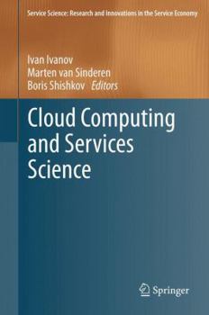 Paperback Cloud Computing and Services Science Book