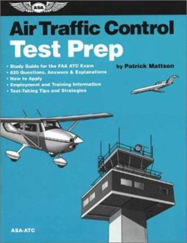Paperback Air Traffic Control Test Prep Study Guide Book