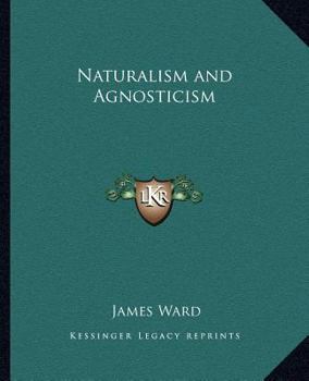 Paperback Naturalism and Agnosticism Book