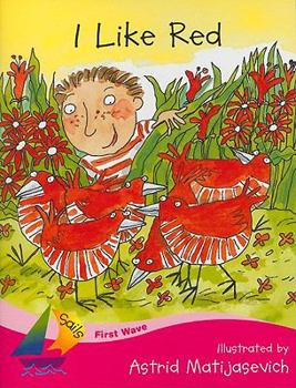 Paperback I Like Red: Student Reader Book