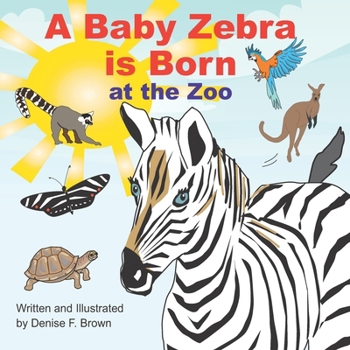Paperback A Baby Zebra is Born at the Zoo Book