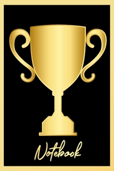 Notebook: Sports Cup Notebook Wide Ruled Lined Journal 6x9 Inch ( Legal ruled ) Family Gift Idea Mom Dad or Kids in Holidays Love Soccer Baseball Basketball Football Tennis